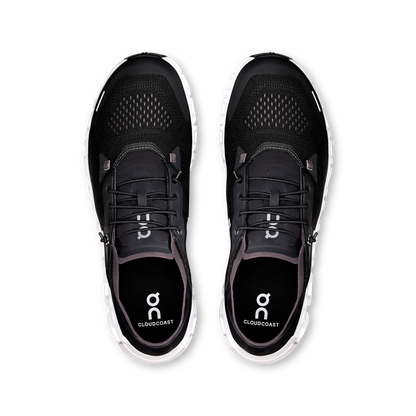 On Cloud 6 Coast Black White