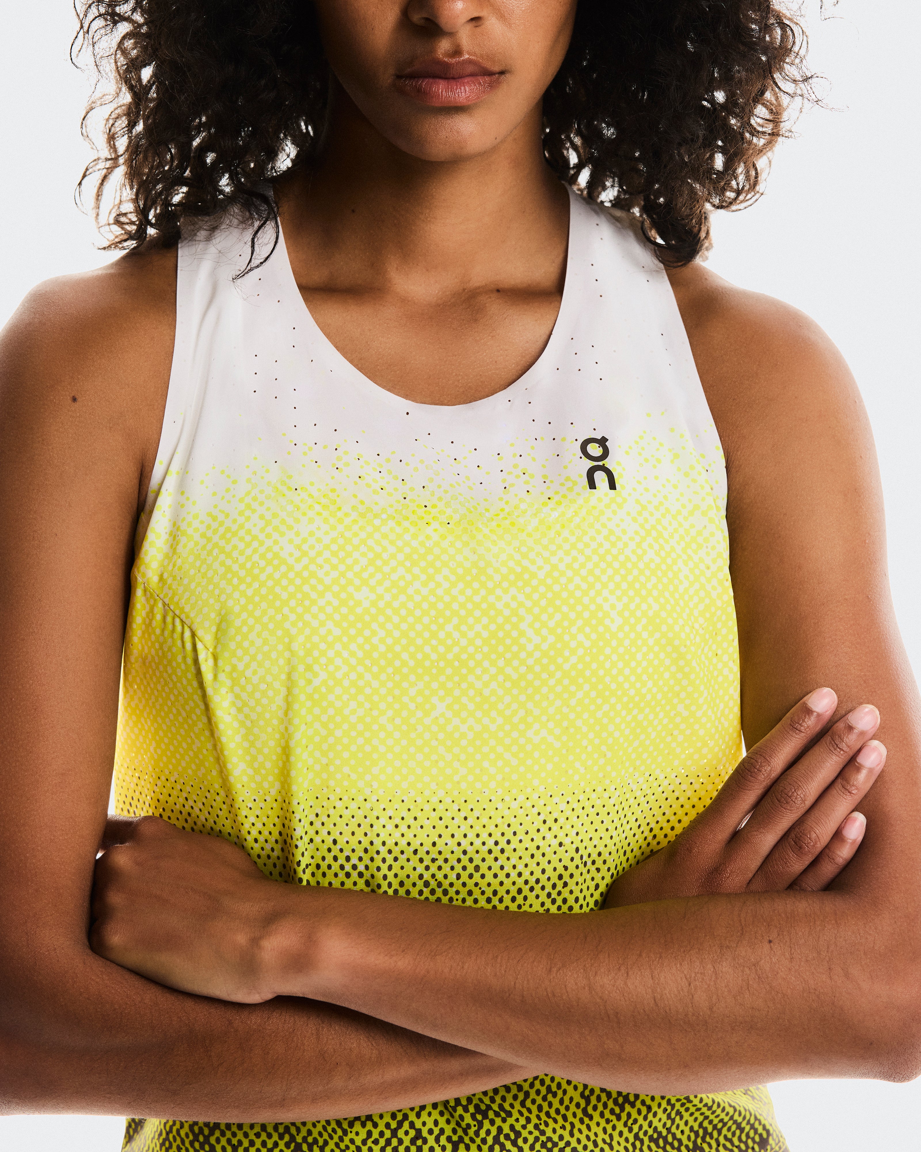 On Race Singlet Lime (Women'S)