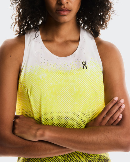 On Race Singlet Lime (Women'S)