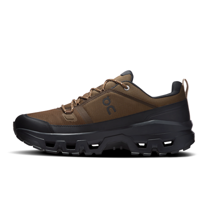 On Cloudrock Low Waterproof Earth Black