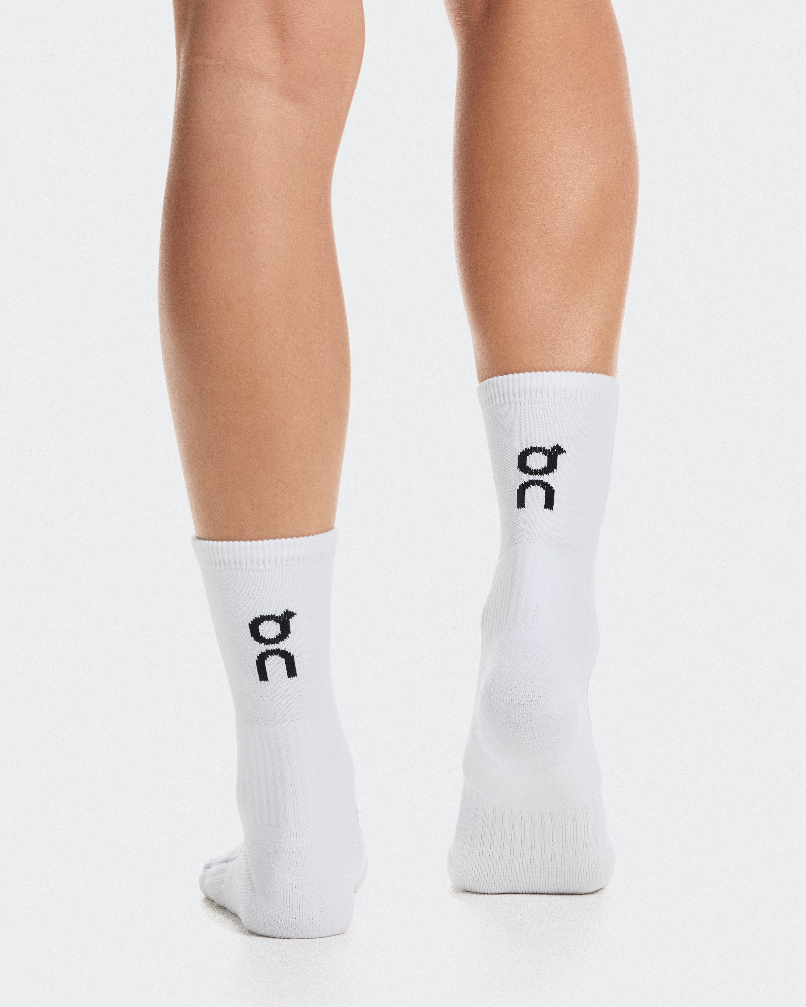 On Court Sock High White | Bloom