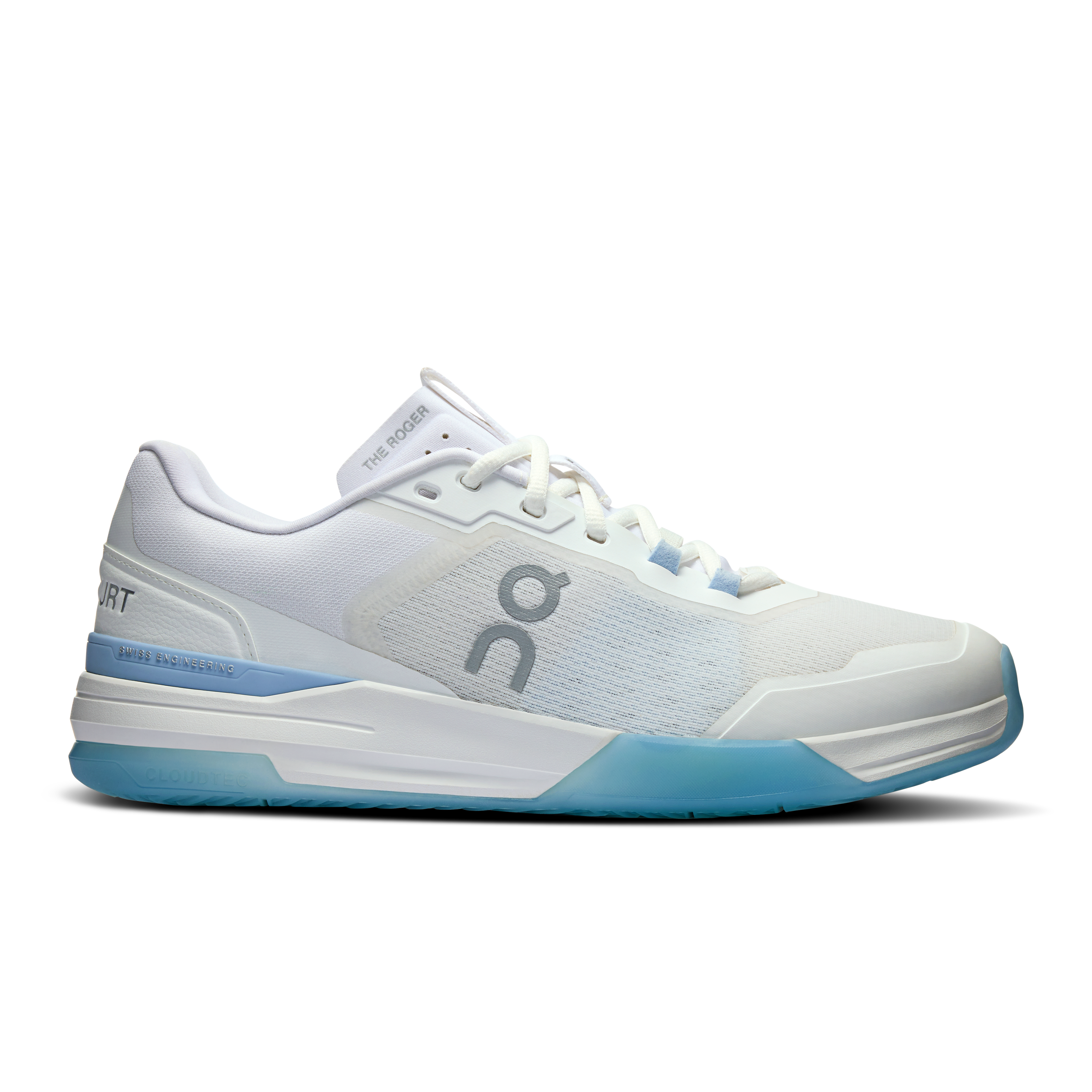 On Running The Roger Advantage Pro White Chambray