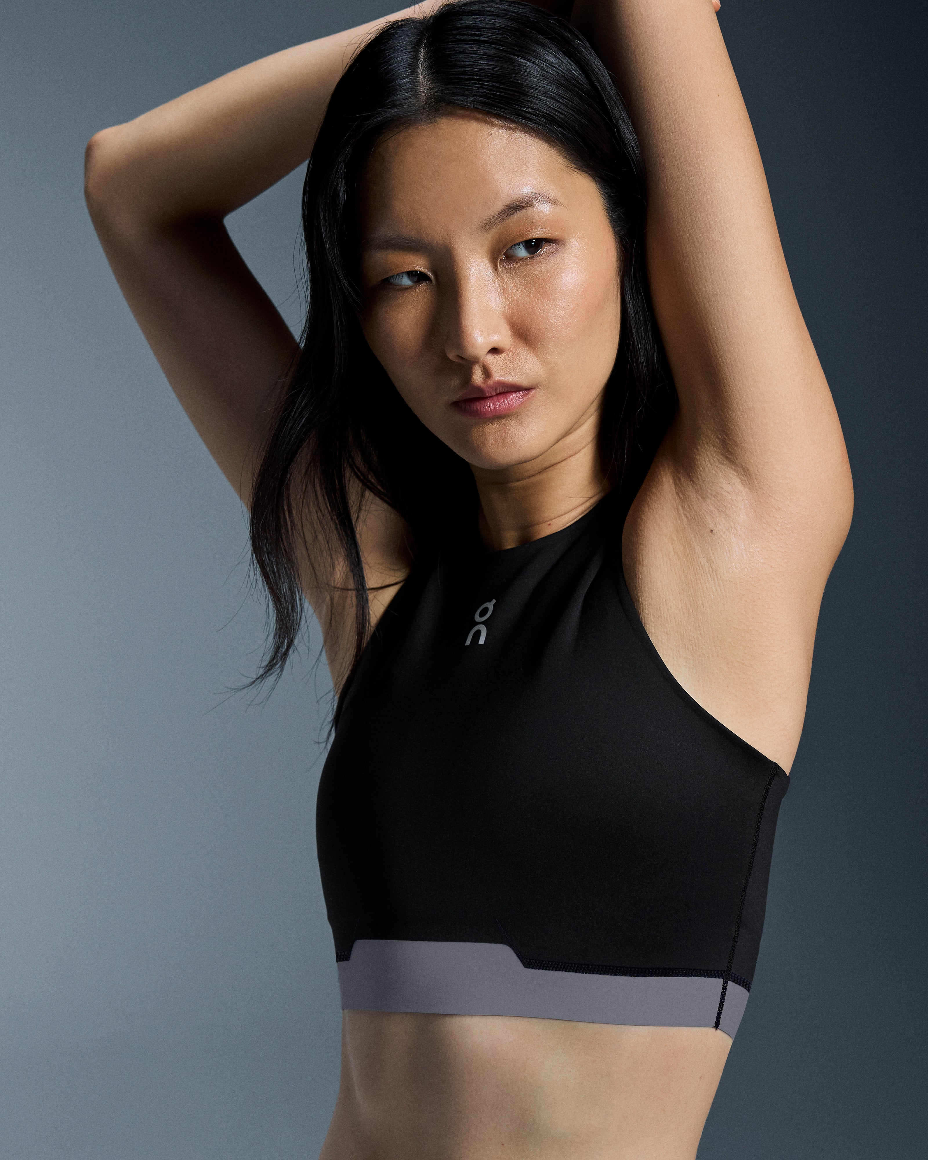 On Train 2-In-1 Crop Black (Women'S)