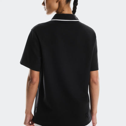 On Courtside Polo Black (Women'S)