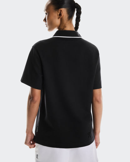 On Courtside Polo Black (Women'S)