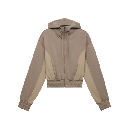 On Club Cropped Hoodie Fka Cinder | Desert (Women'S)