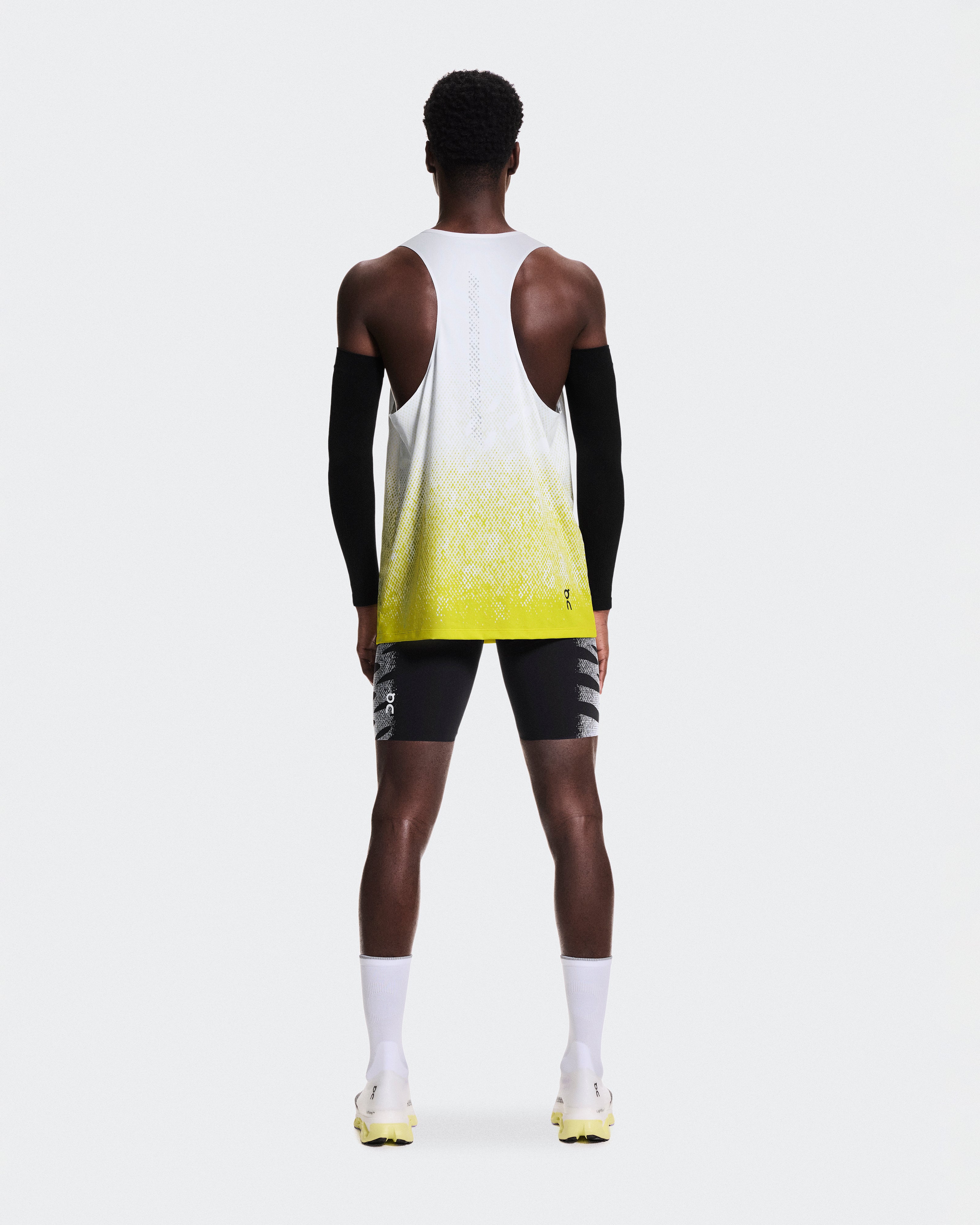 On Zero Singlet White | Lime