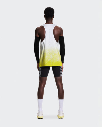 On Zero Singlet White | Lime