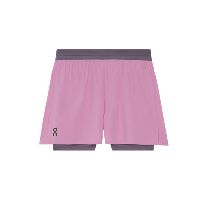 On 3" Performance 2/1 Shorts Sakura | Dewberry (Women'S)