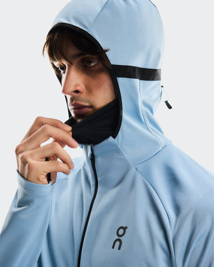 On Climate Zip Hoodie Chambray