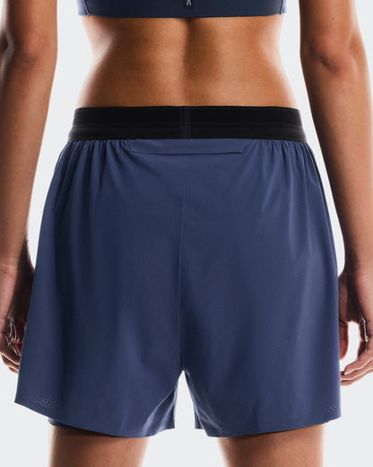 On 3" Performance 2/1 Shorts Acai | Black (Women'S)