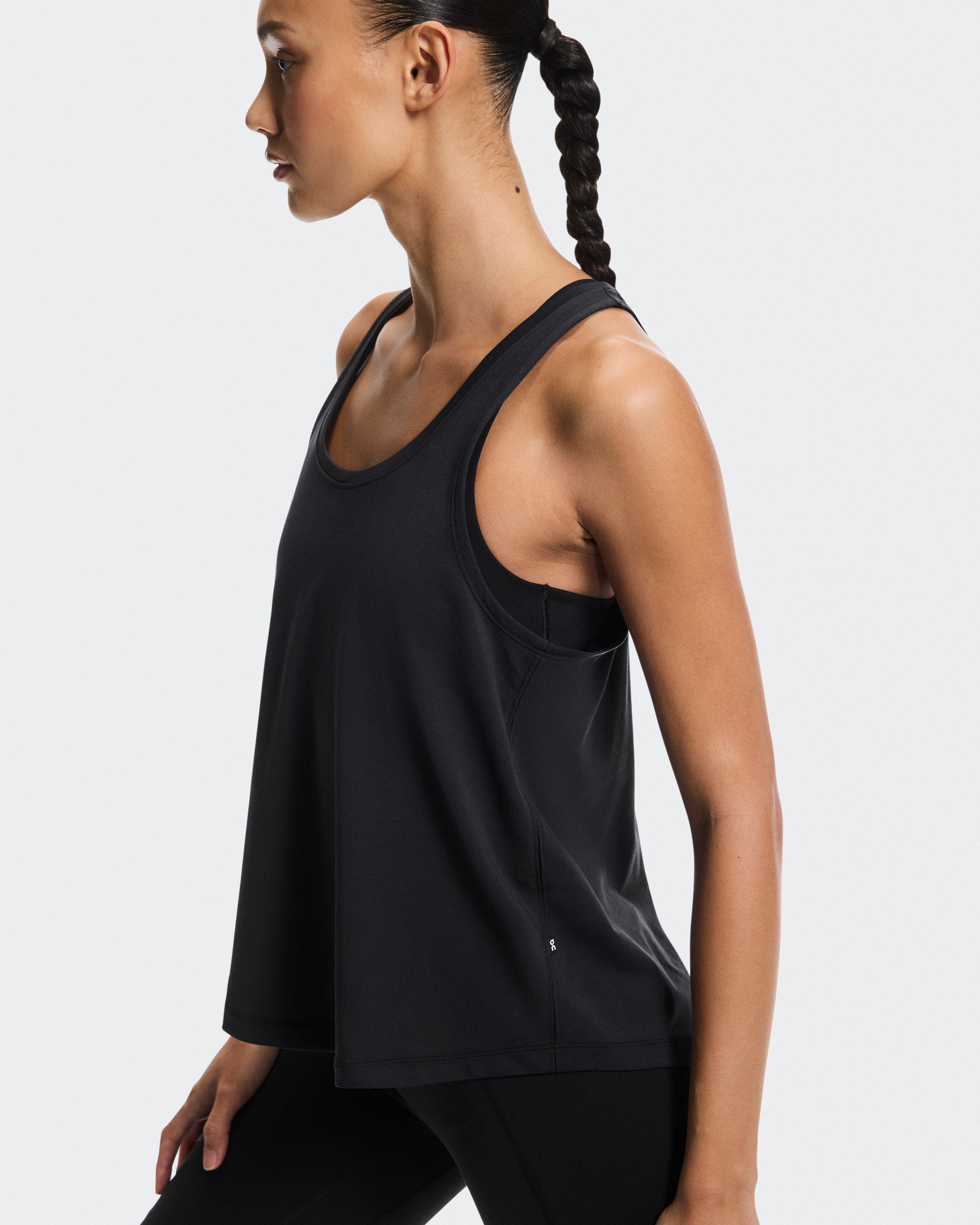 On Focus Tank Black (Women'S)