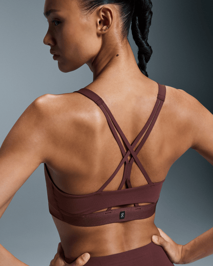 On Movement Bra Mulberry (Women'S)