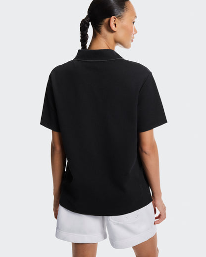 On Courtside Polo Black | Eclipse (Women'S)