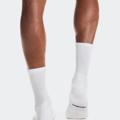 On Core Run Sock High 2P White