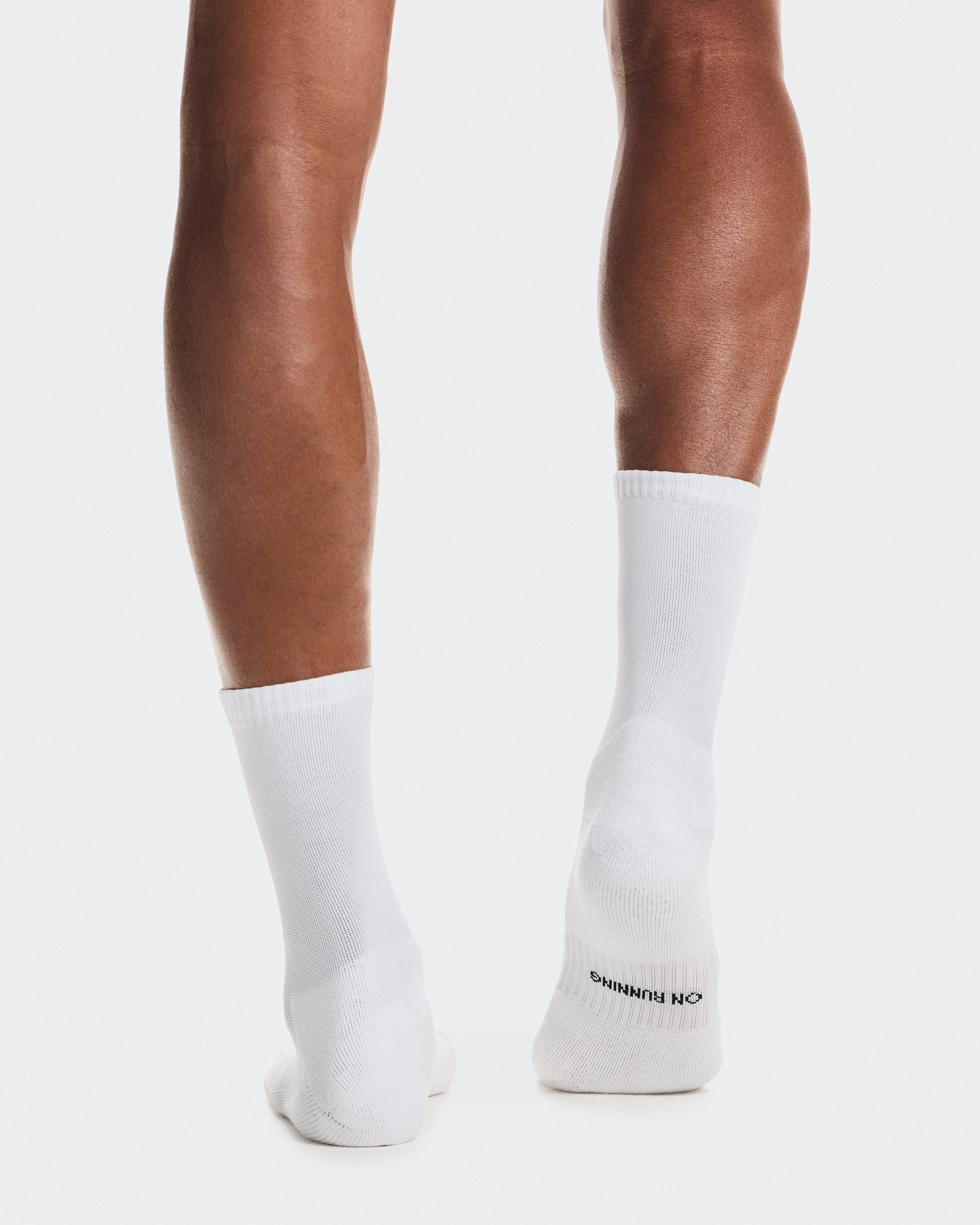 On Core Run Sock High 2P White