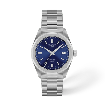 Seiko Tissot Prc 100 Solar 34Mm T1518221104100