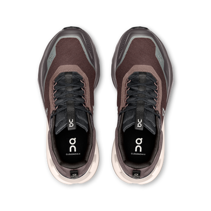 on running cloudnova x pebble black (women's)