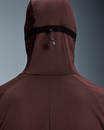 on climate zip hoodie Mulberry