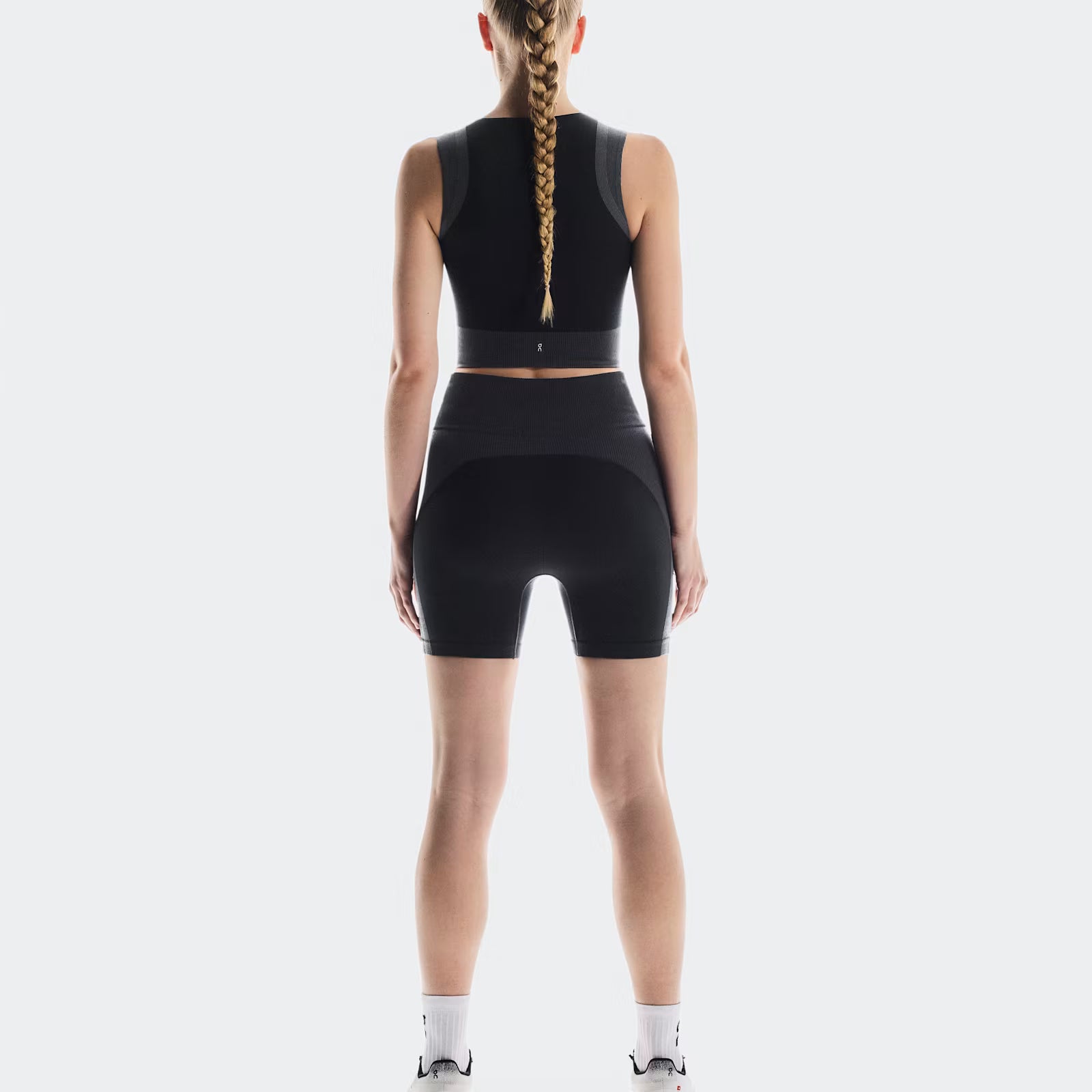 On Studio Knit Shorts Black | Eclipse (Women'S)