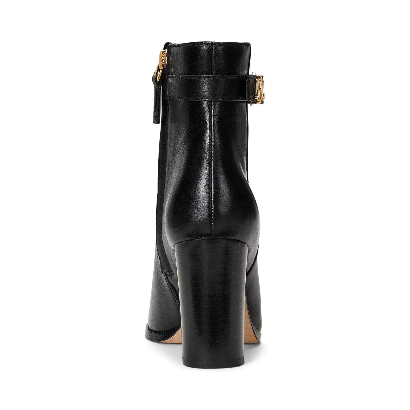  Bailey Leather Booties Black