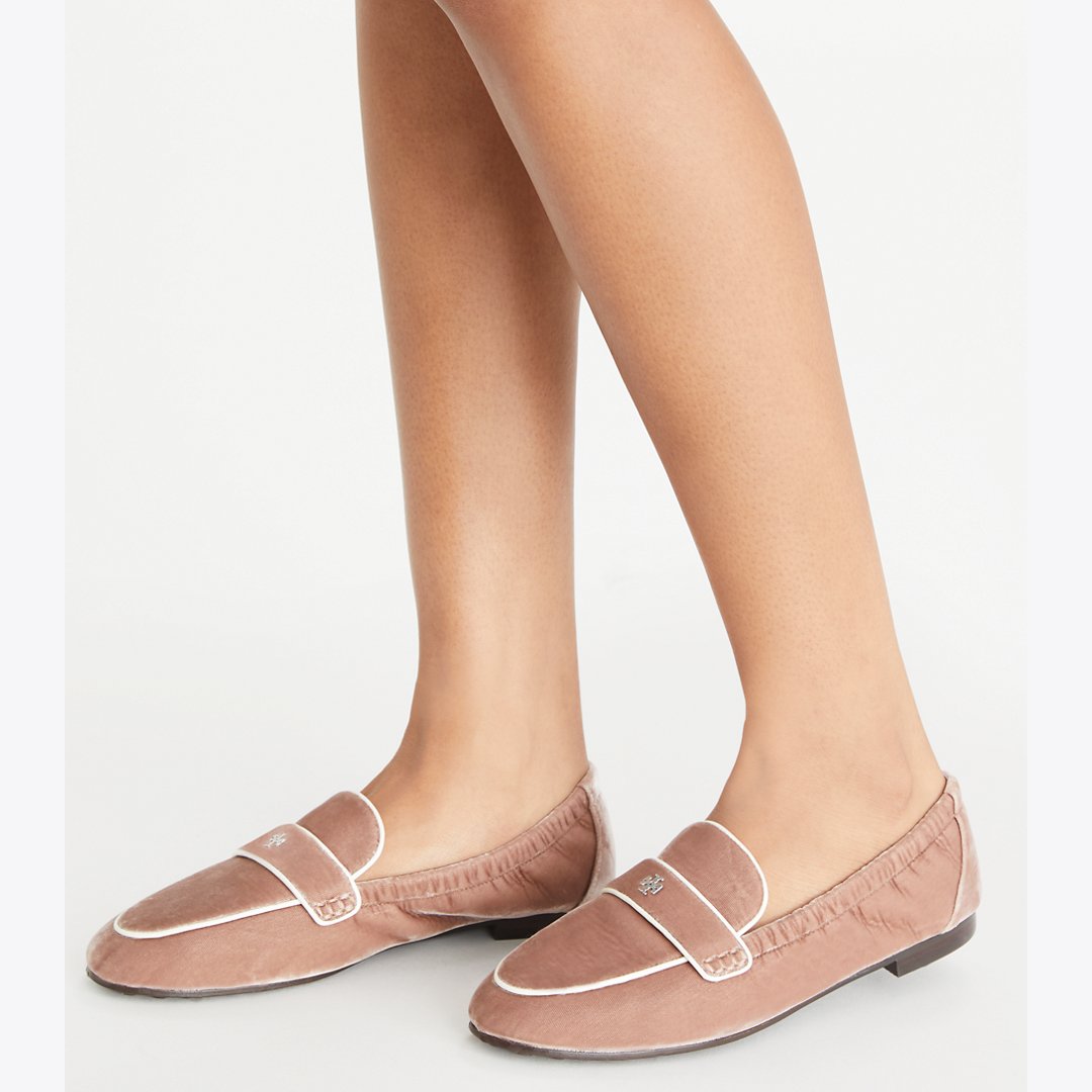 Tory Burch Ballet Loafer VINTAGE ROSE / PERFECT BLACK