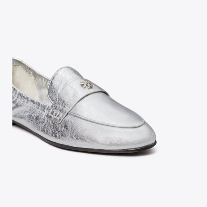 Tory Burch Ballet Loafer SHINY SILVER