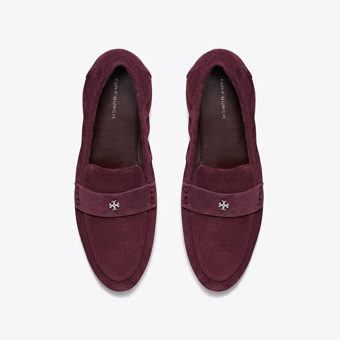 Tory Burch Ballet Loafer PLUM