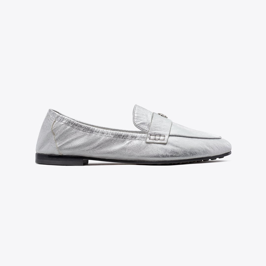 Tory Burch Ballet Loafer SHINY SILVER