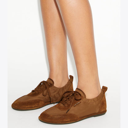 Tory Burch Ballet Sneaker DRY MESA / COGNAC BROWN