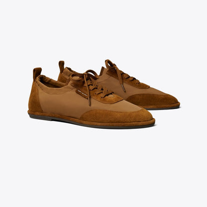 Tory Burch Ballet Sneaker DRY MESA / COGNAC BROWN
