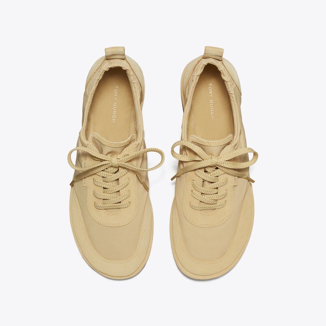 Tory Burch Ballet Sneaker LIGHT DUNE / PRALINE