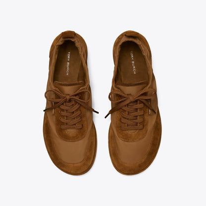 Tory Burch Ballet Sneaker DRY MESA / COGNAC BROWN