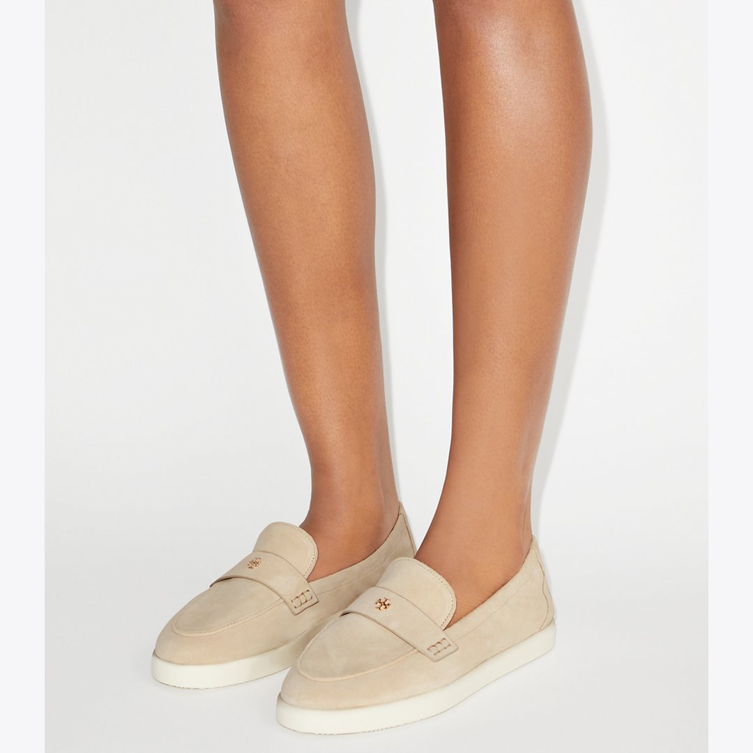 Tory Burch Ballet Sport Loafer SAND DUNE
