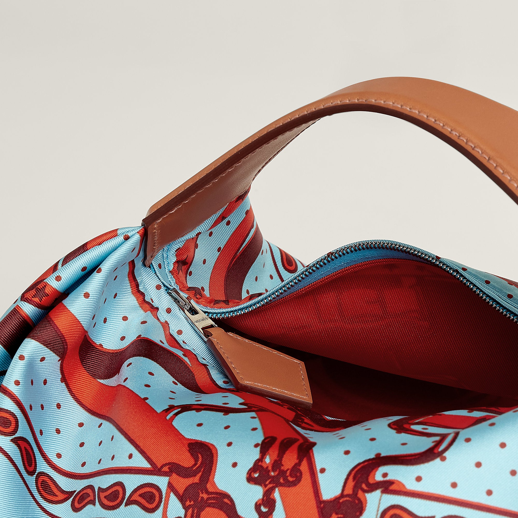  Hermes Balusoie Bag Bleu Zphyr