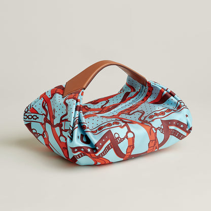  Hermes Balusoie Bag Bleu Zphyr
