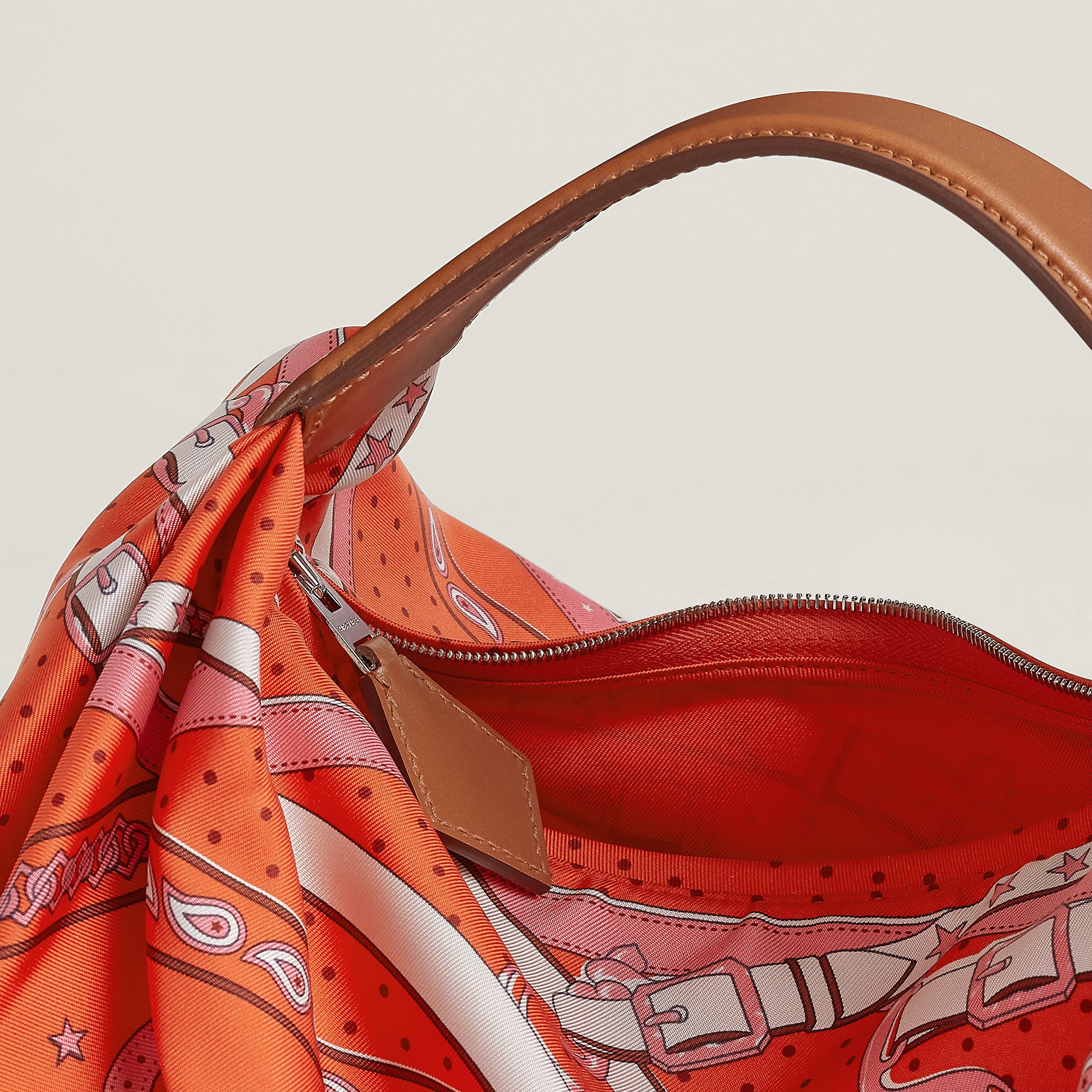  Hermes Balusoie Bag Orange Poppy