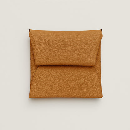  Hermes Bastia Change Purse Caramel