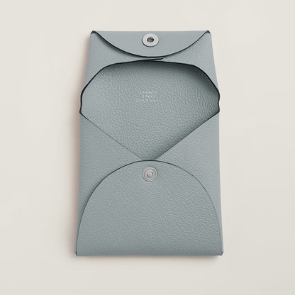  Hermes Bastia Change Purse Bleu Glacier
