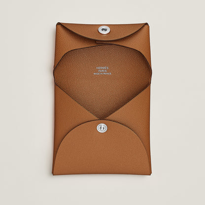  Hermes Bastia Change Purse Gold