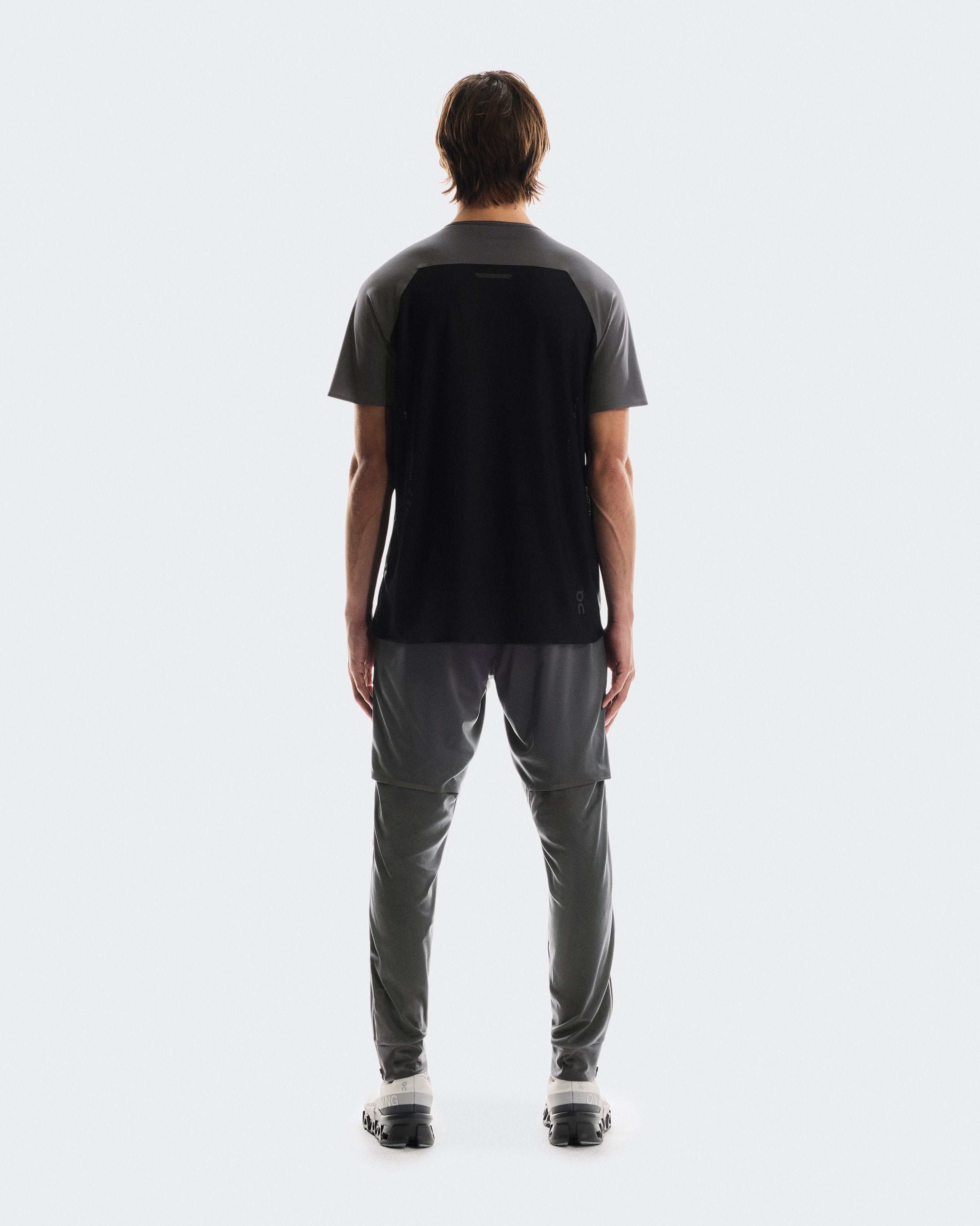 On Weather Pants Silver | Eclipse