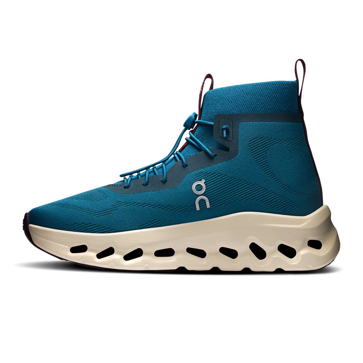 On Cloudtilt Hi Loewe Teal Oatmeal Burgundy (Women'S)