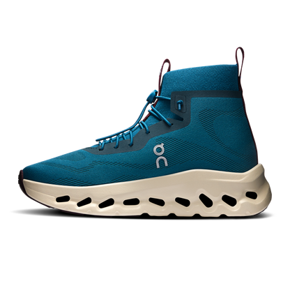 On Cloudtilt Hi Loewe Teal Oatmeal Burgundy (Women'S)