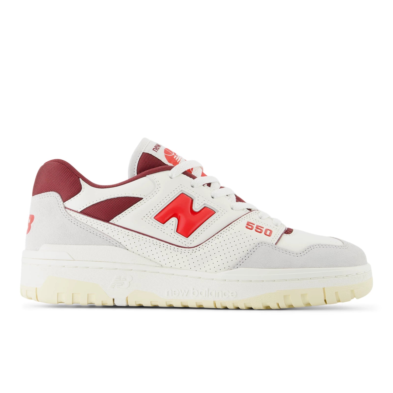 New Balance 550 Sea Salt With True Red Sea Salt With True Red