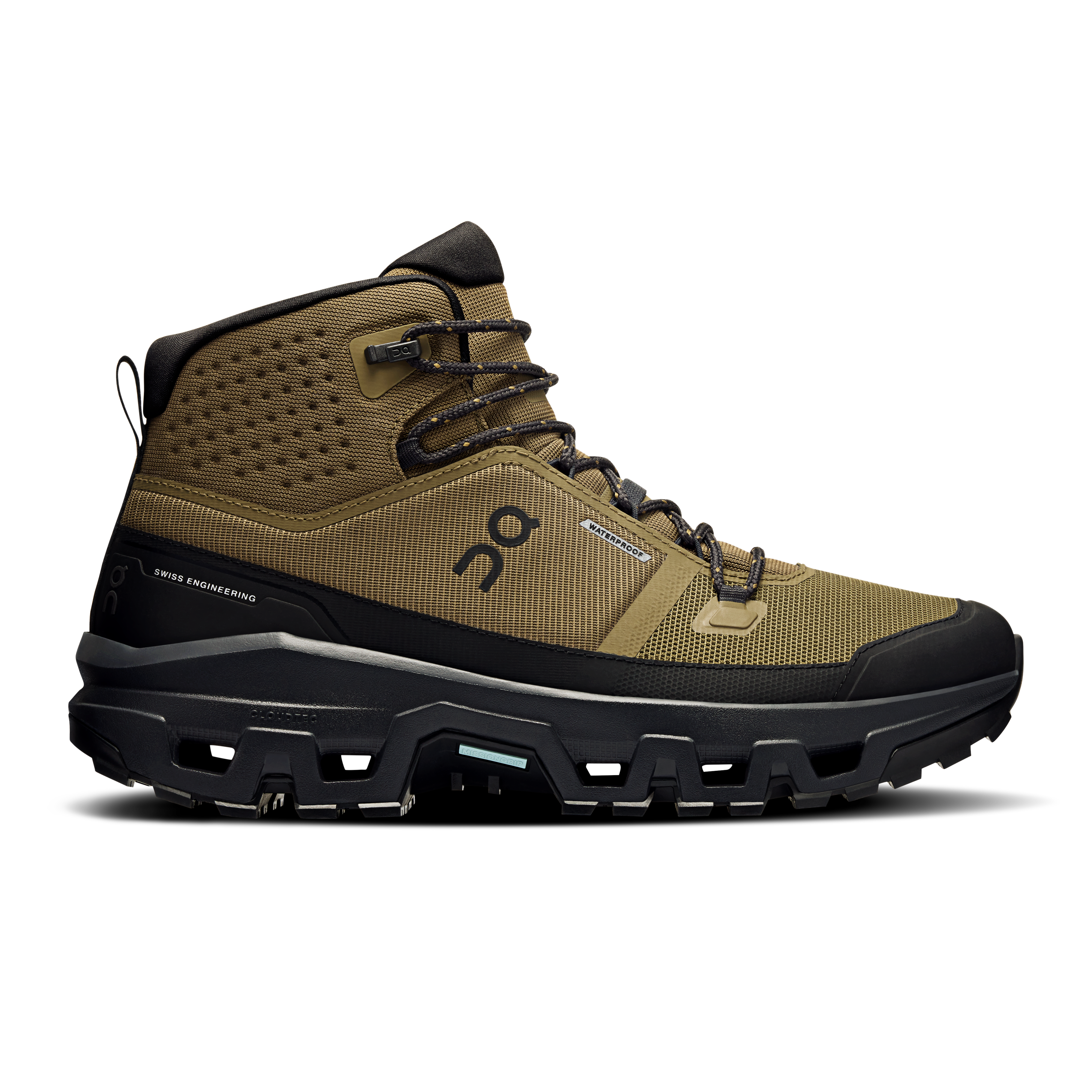 On Cloudrock Mid Waterproof Hunter Black