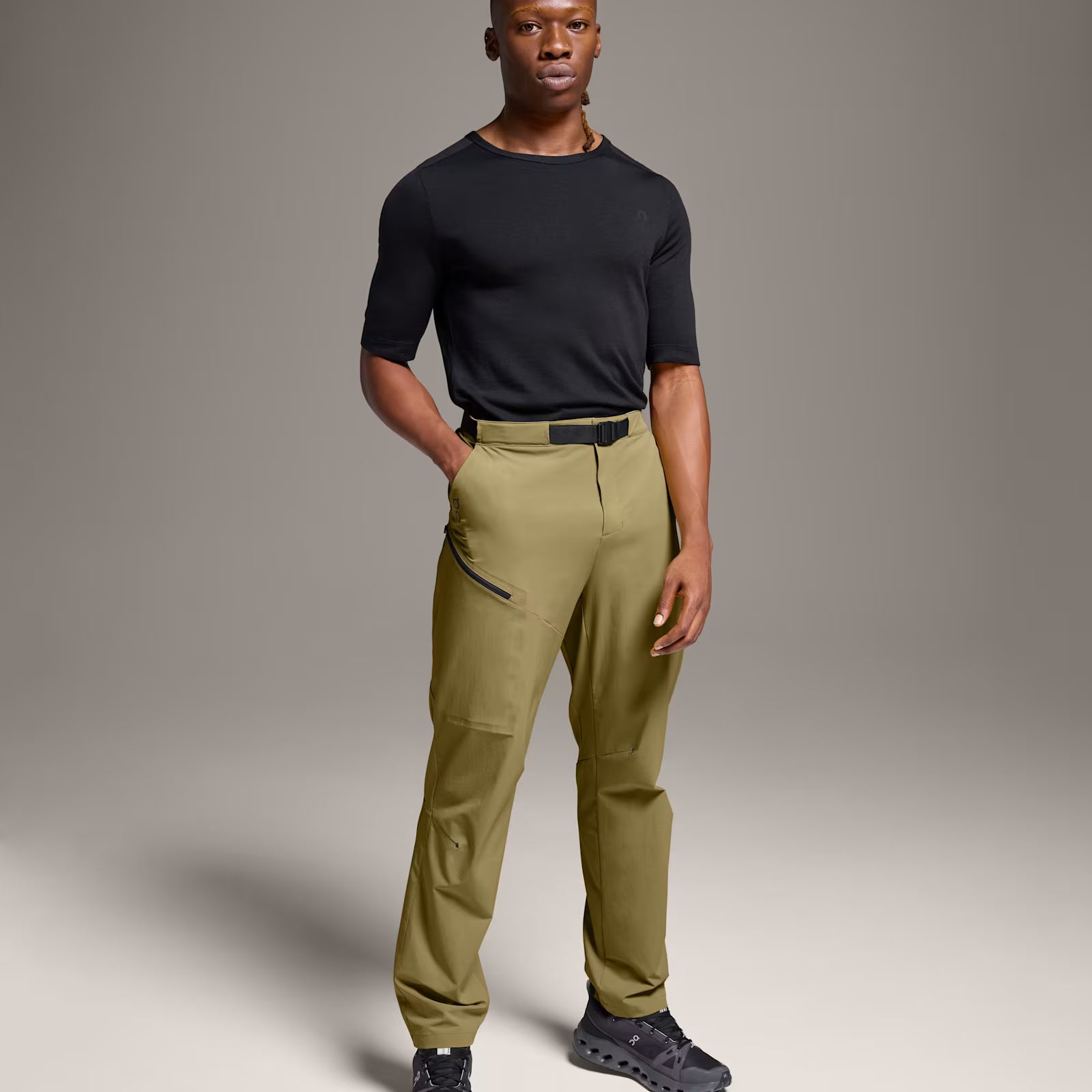On Trek Pants Safari | Black