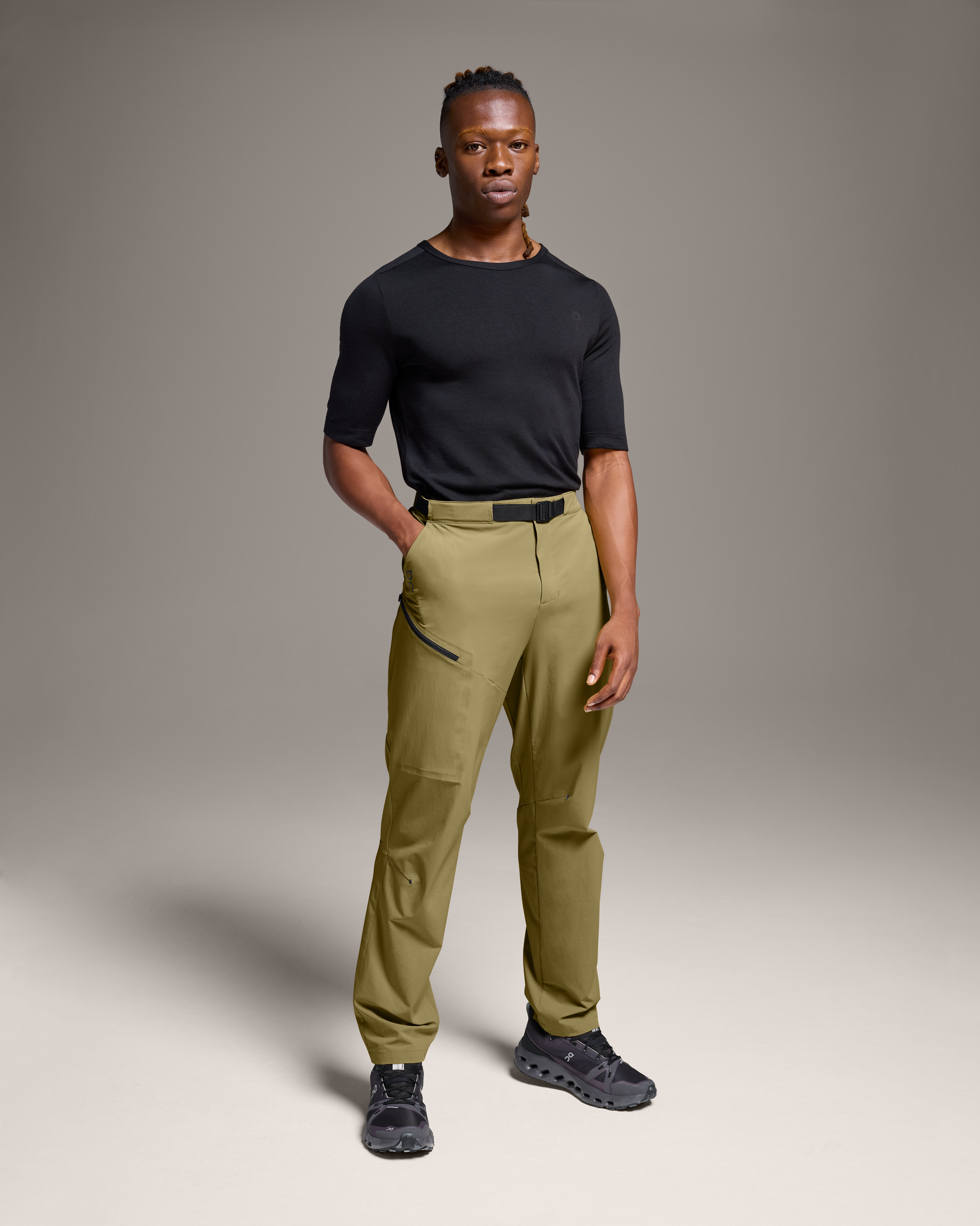 On Trek Pants Safari | Black