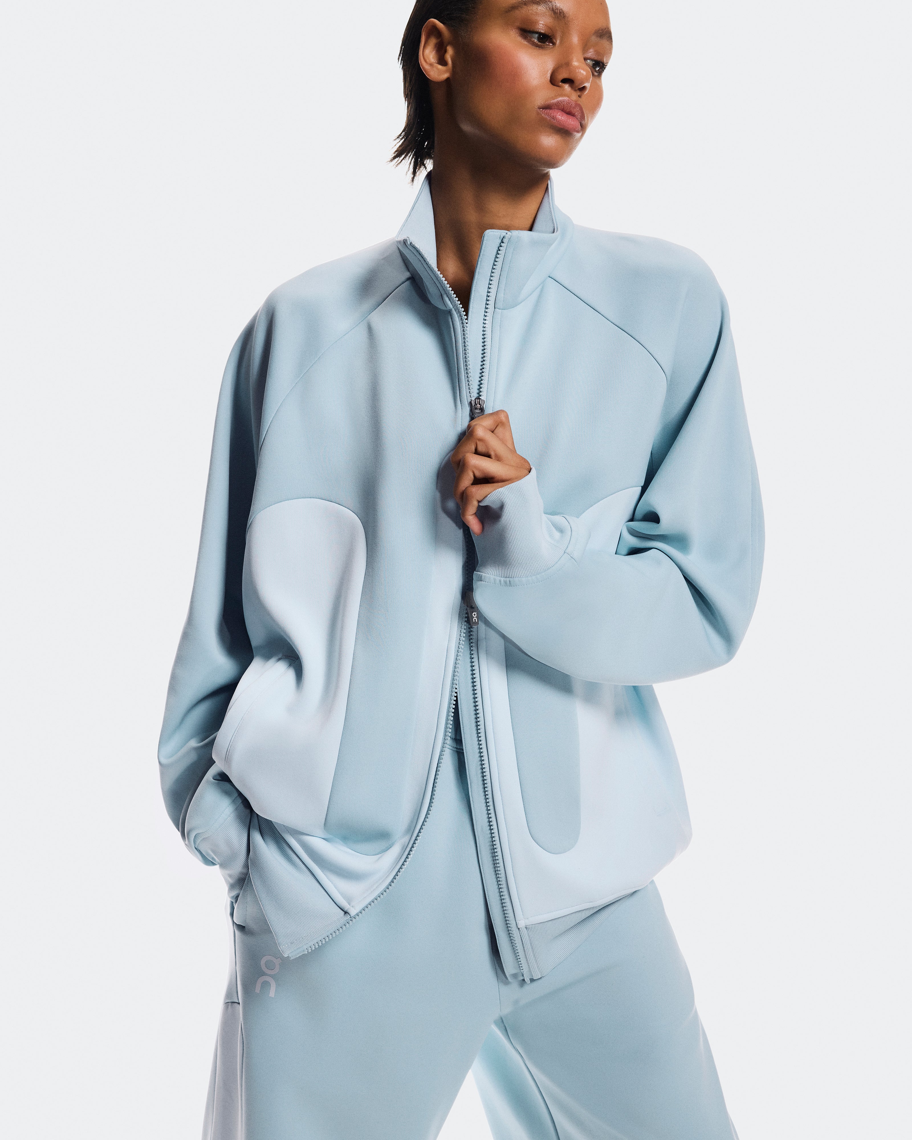 On Track Jacket Ikon Cascade | Chambray