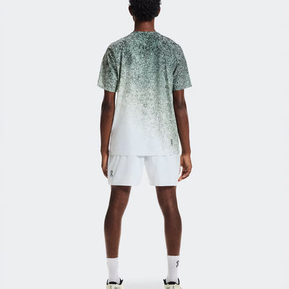 On 5" Court Shorts Fade Mineral | White