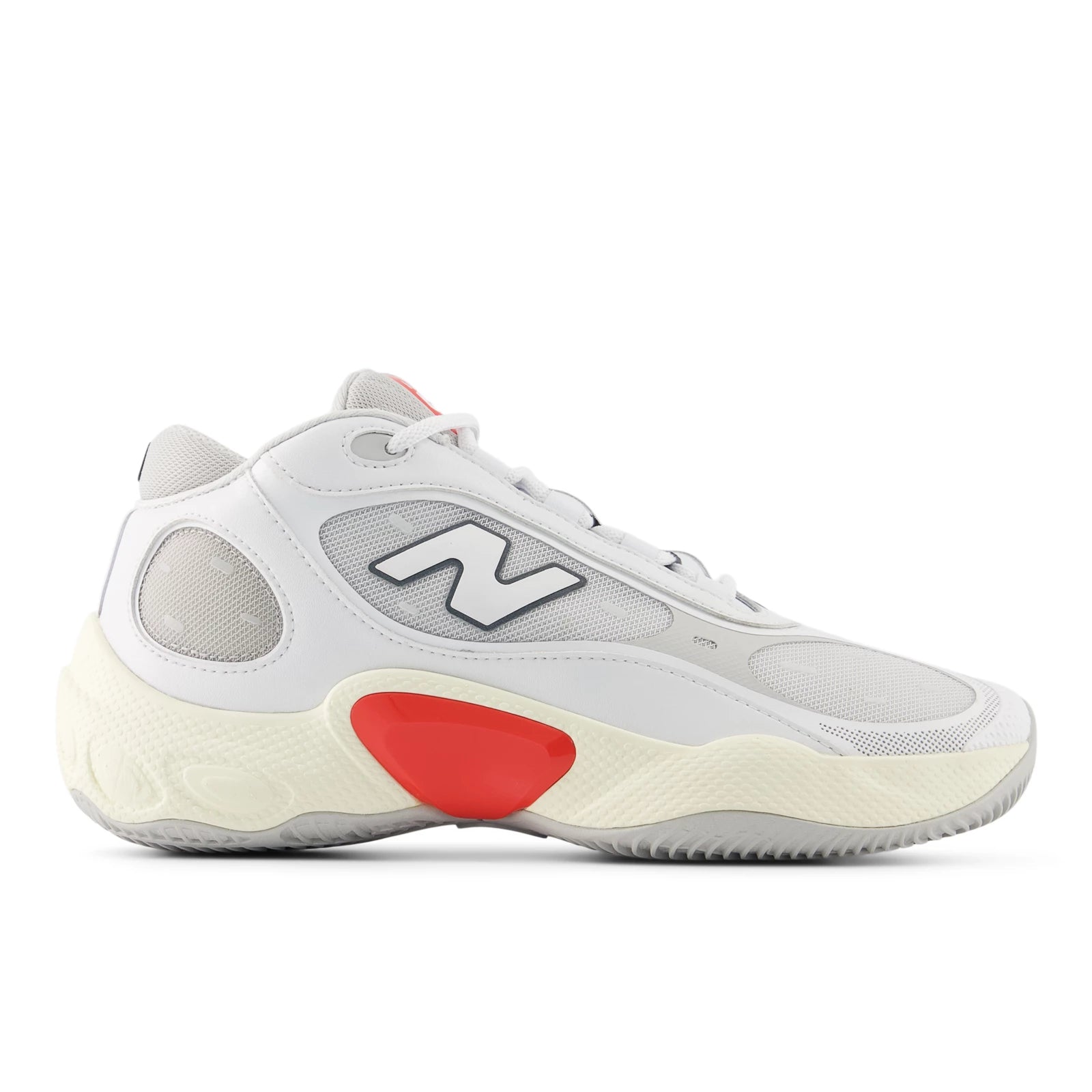 New Balance Fresh Foam Bb V3 White With Blast Red White With Blast Red